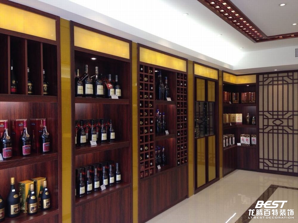 前言:达濠尚品烟茶酒店面完工照片,完工后的效果与效果图一致,业主赞