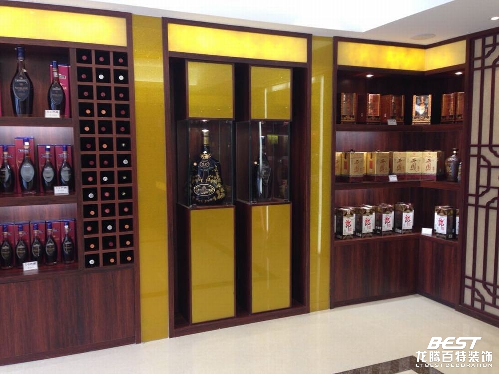 前言:达濠尚品烟茶酒店面完工照片,完工后的效果与效果图一致,业主赞